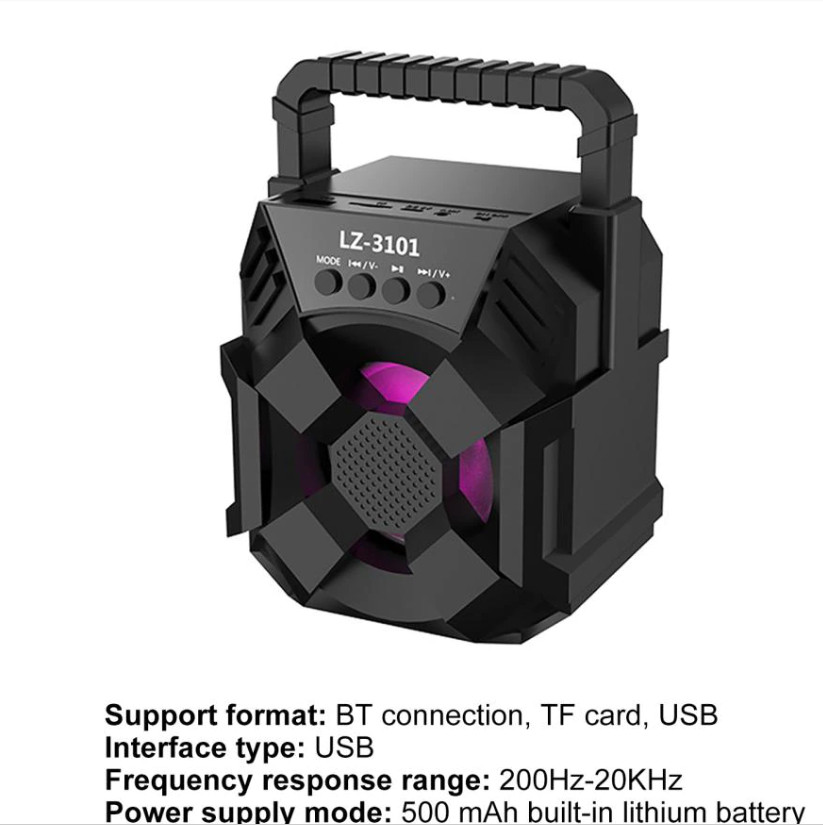 NEW! LZ-3101 WIRELESS BLUETOOTH SPEAKER