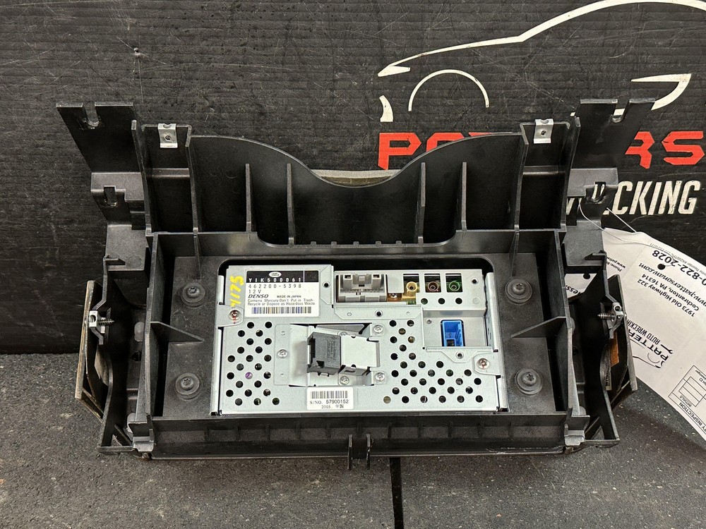 05-09 RANGE ROVER NAVIGATION DISPLAY SCREEN ID YIK500061