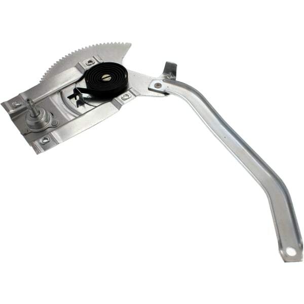 Front, Driver Side Manual Window Regulator, Manual Crank Type For 64-66 MUSTANG