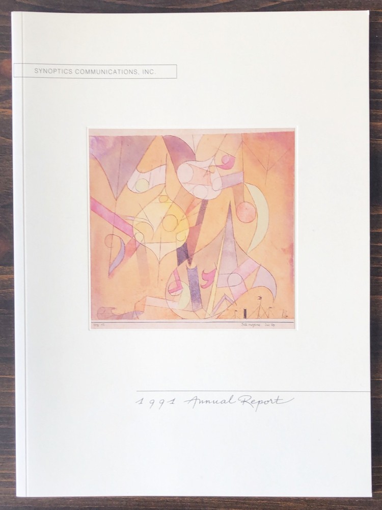 1991 Synoptics Communications Annual Report