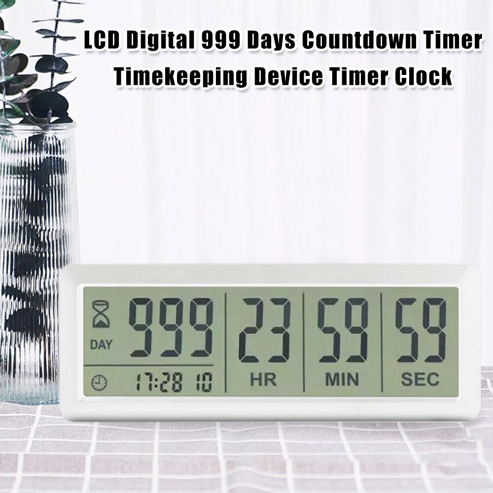999 Days Count Down Clock Digital Countdown Days Timer Clock Time Management