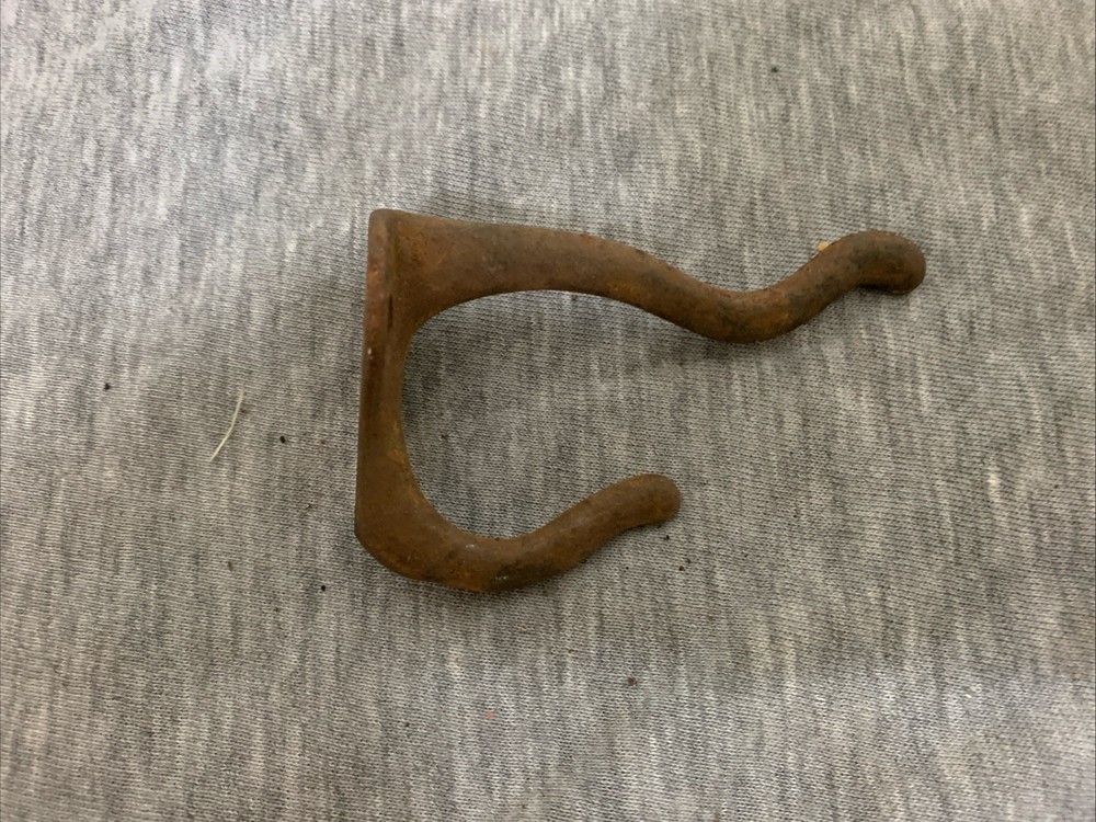 Vintage Cast Brass Double Coat Hook