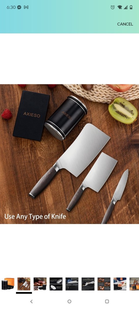 Axieso Rolling Knife Sharpener