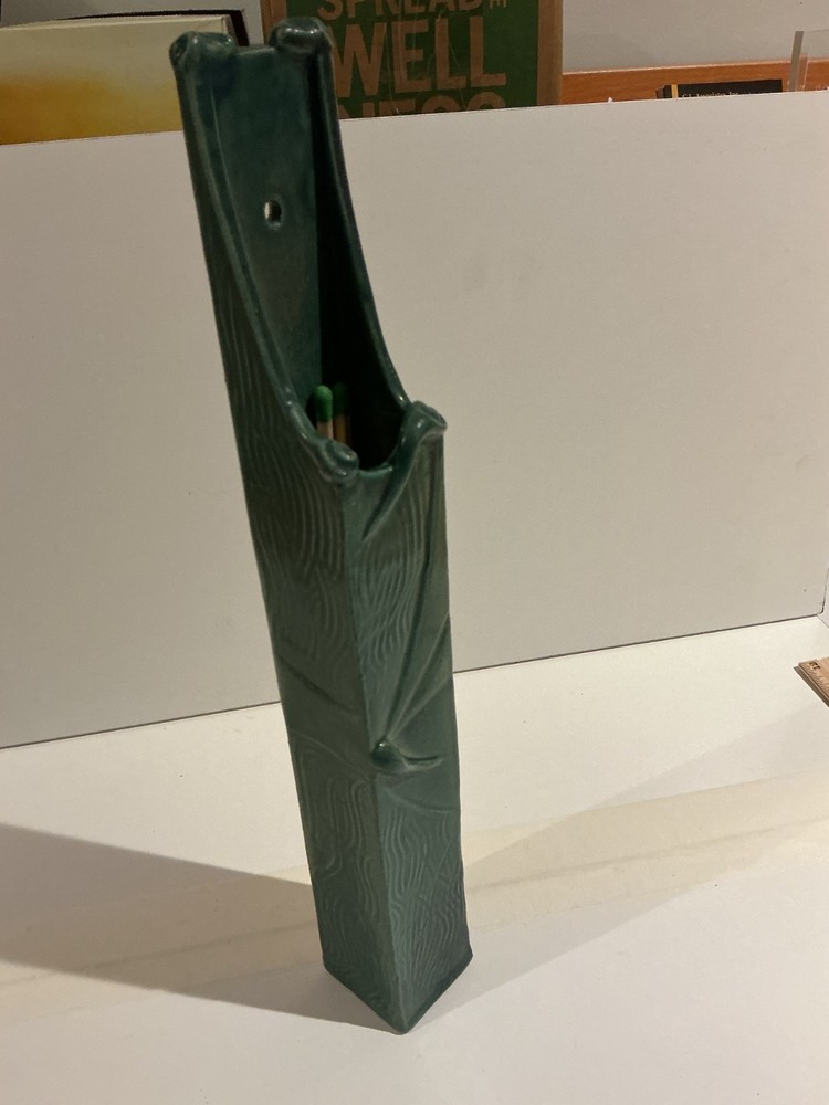 Ceramic Hangable Fireplace Match Holder