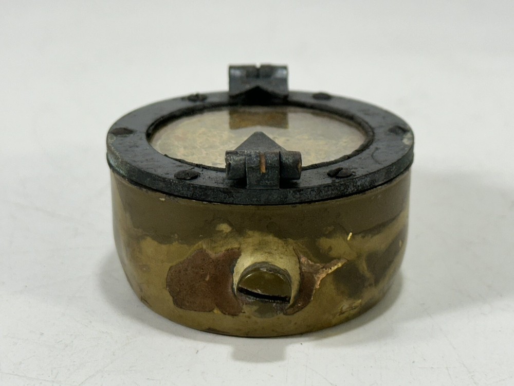 U.S.E.D WWI Marching Compass Mark VII Mod. E Sperry Co. Creagh Osborne With Case