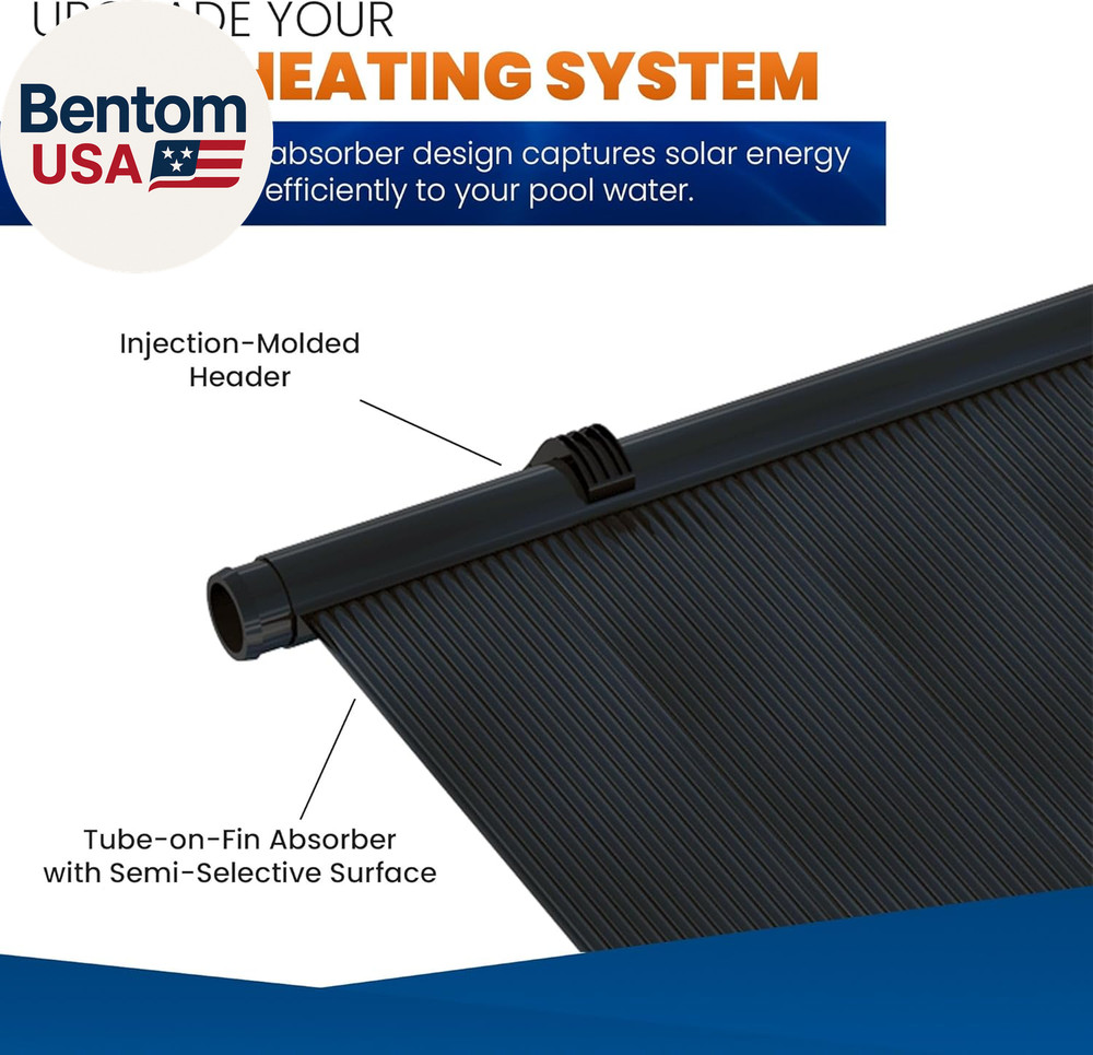 Highest Performing Design - Universal Solar Pool Heater Panel Replacement - 15-2