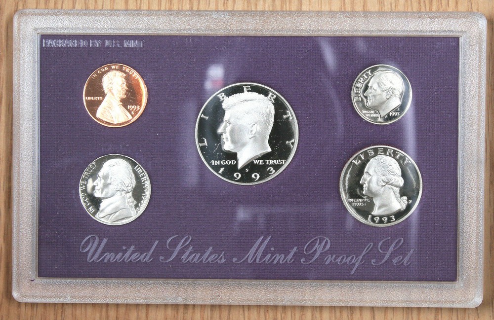 1993 S Clad Proof Set - US Mint - OGP