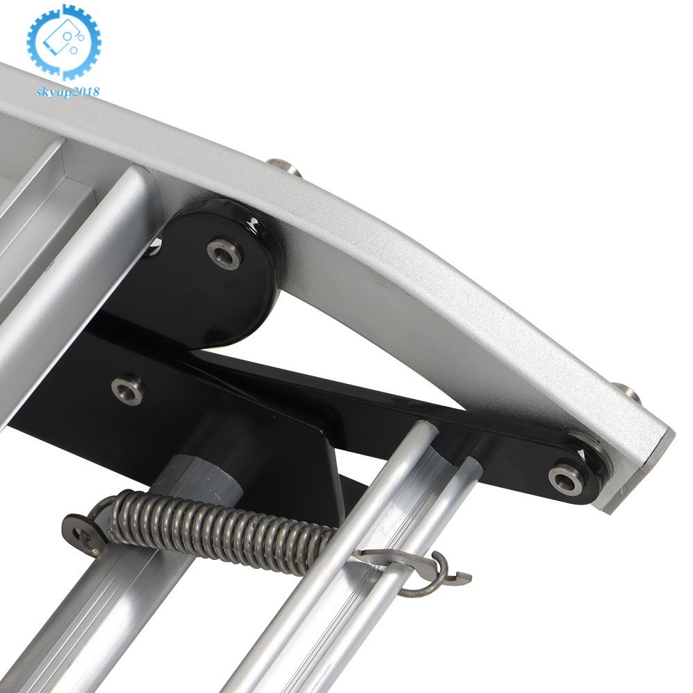 Single Step Aluminium Manual Pull Out Retractable RV Camper Platform Steps Stair