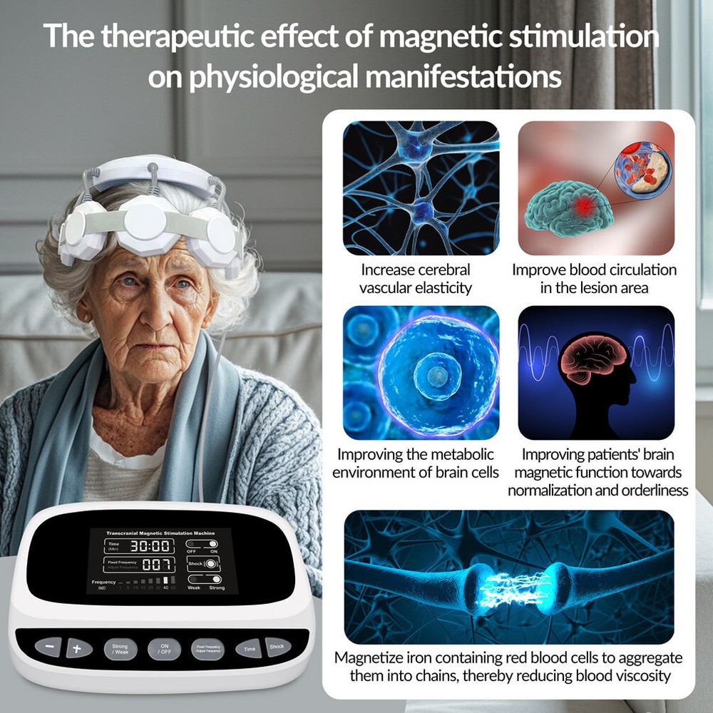 Depression rTMS Treatment Machine Repetitive Transcranial Magnetic Stimulation
