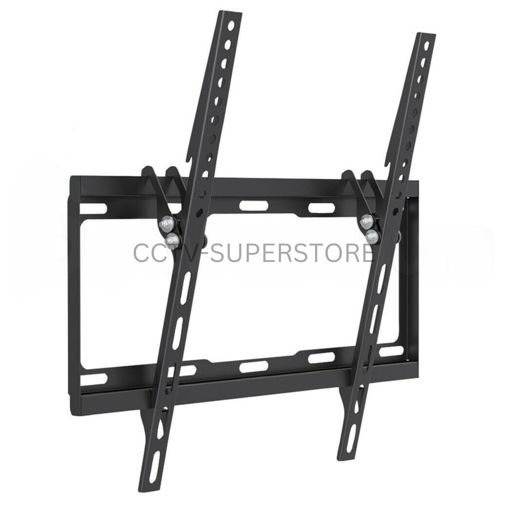 Slim Tilting TV Wall Mount Bracket 32-55" LED LCD Flat Screen VESA 100x400mm