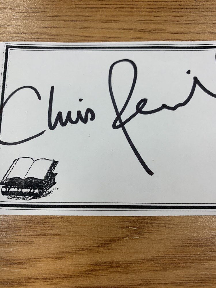 Christopher Reich American Author Signed Bookplate Autographed New