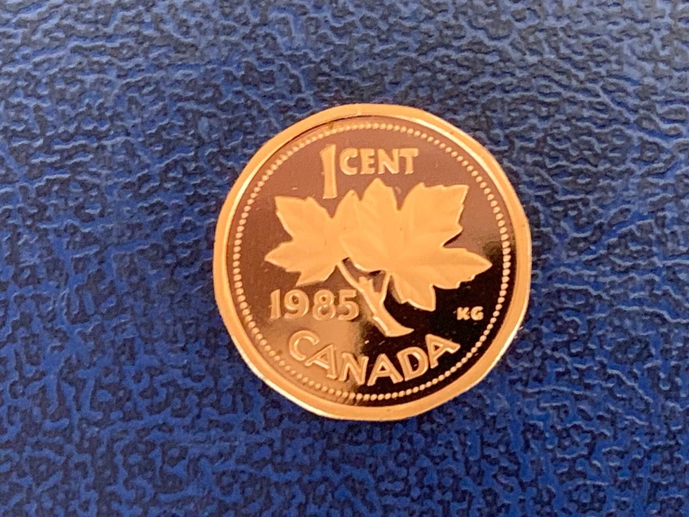 Canada 1 Cent 1985 Proof Coin-Uncirculated