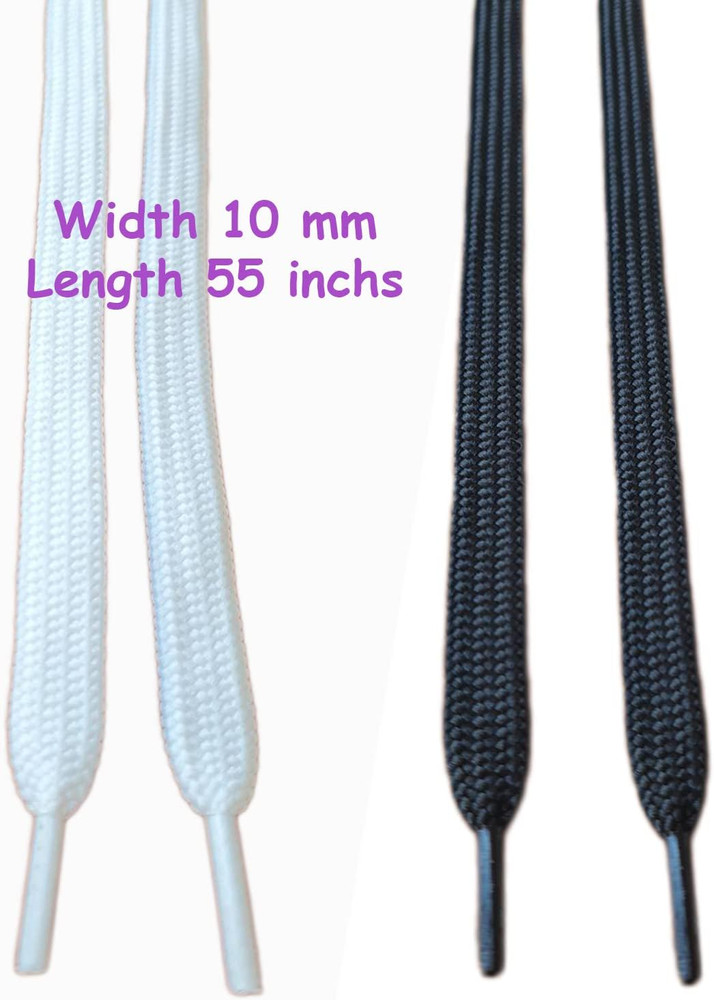 4 Pcs 55 Flat Hoodie Drawstring Cords Replacement for Sweat Pants String Short