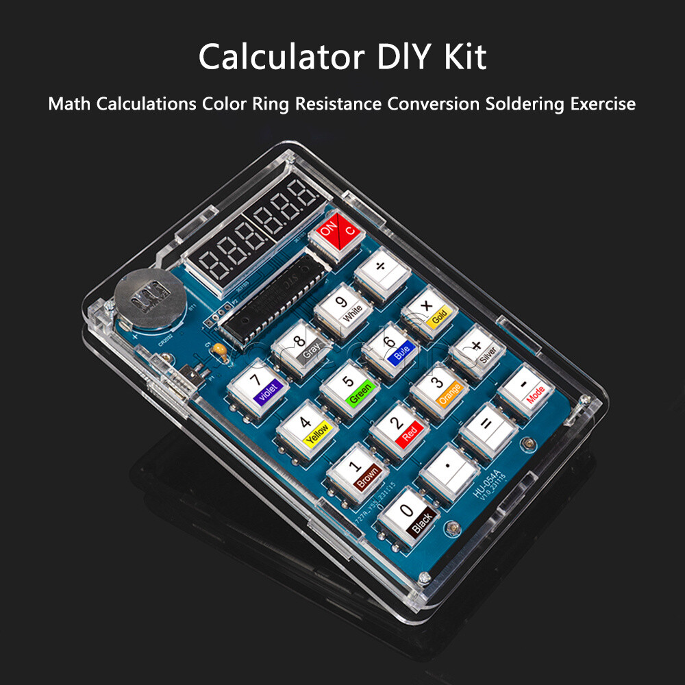 DIY Calculator Electronic Production Kit 51 Microcontroller Welding Exercise New