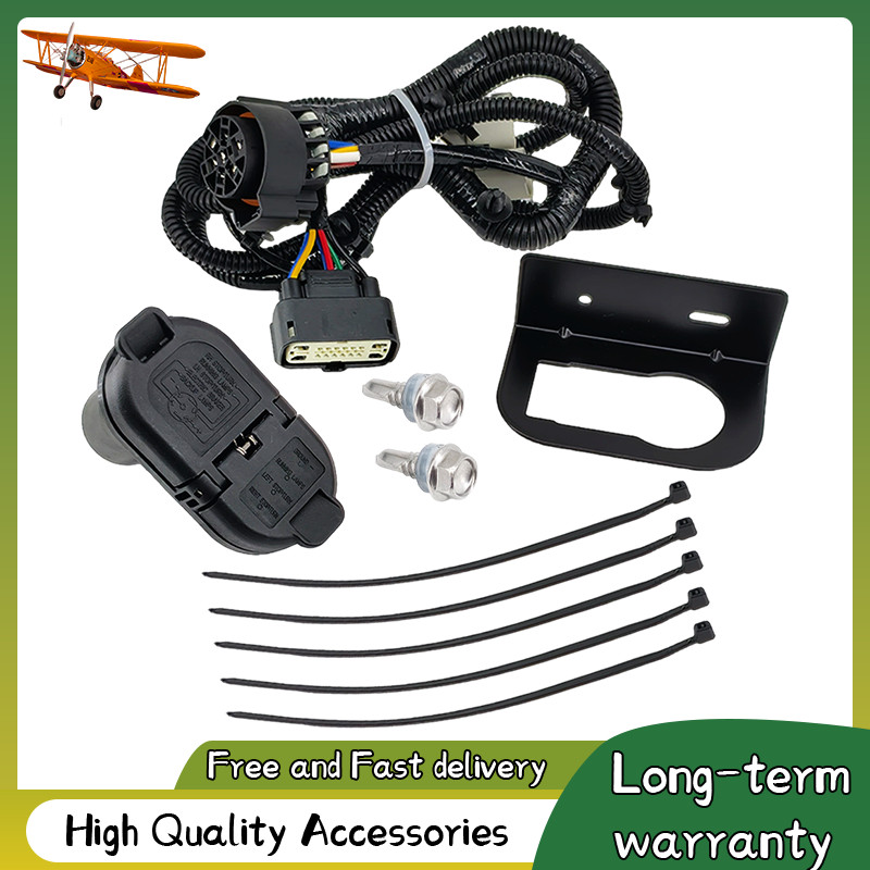 HL3Z-13A576-D w/o Parking Aid Trailer Tow Harness Kit For Ford F-150 2015-2020