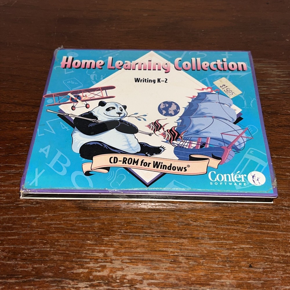 Home Learning Collection Writing K-2 CD-ROM For Windows 3.1 - Conter Software
