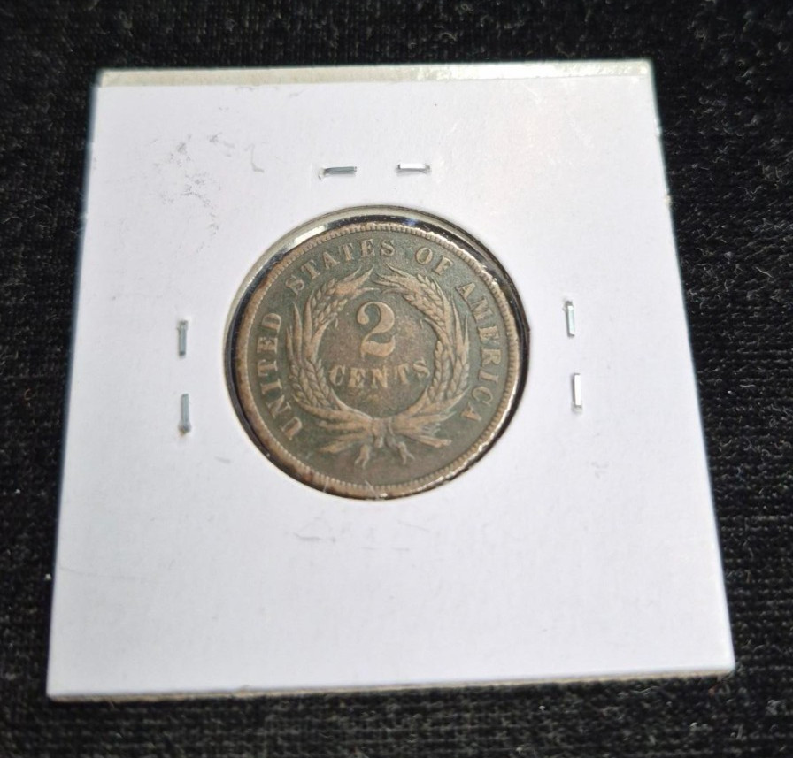 1866- Two cent- VF