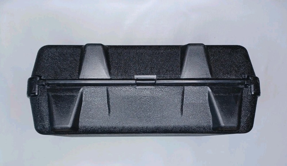 Platt 707 Black Plastic Hard Shell Case Pull Apart Foam Inside