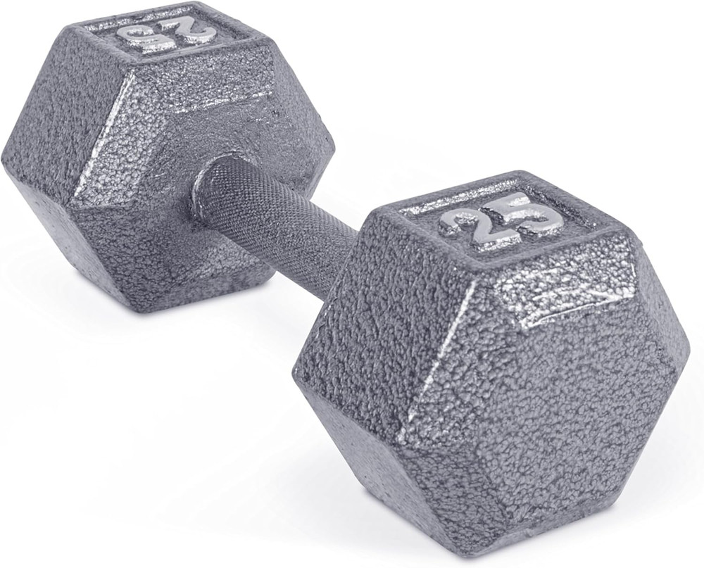 Barbell Cast Iron Hex Dumbbell | Multiple Options