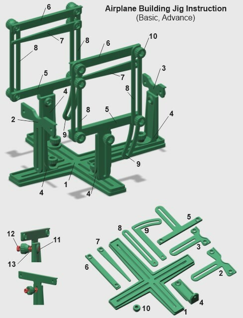Building Jig for Plastic Models