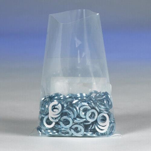 Flat Poly Bag, 38 x 64 Inch, 50 Pack, 4 Mil, Clear