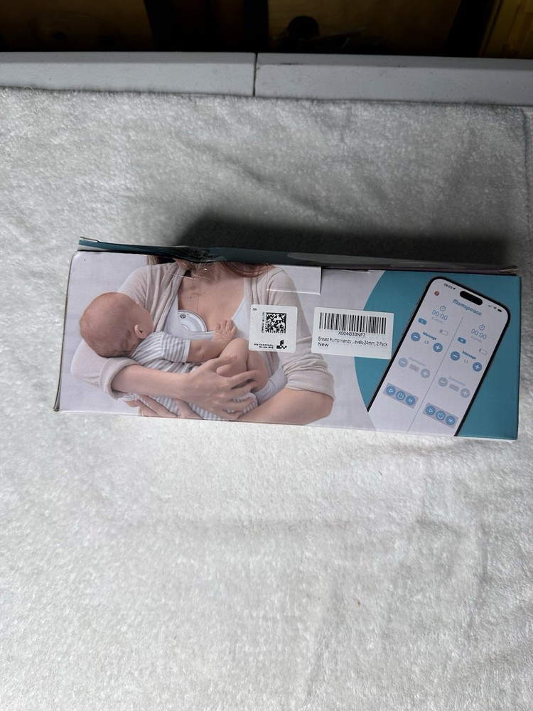Momspeace Breast Pumps with App & Timer new Open Box