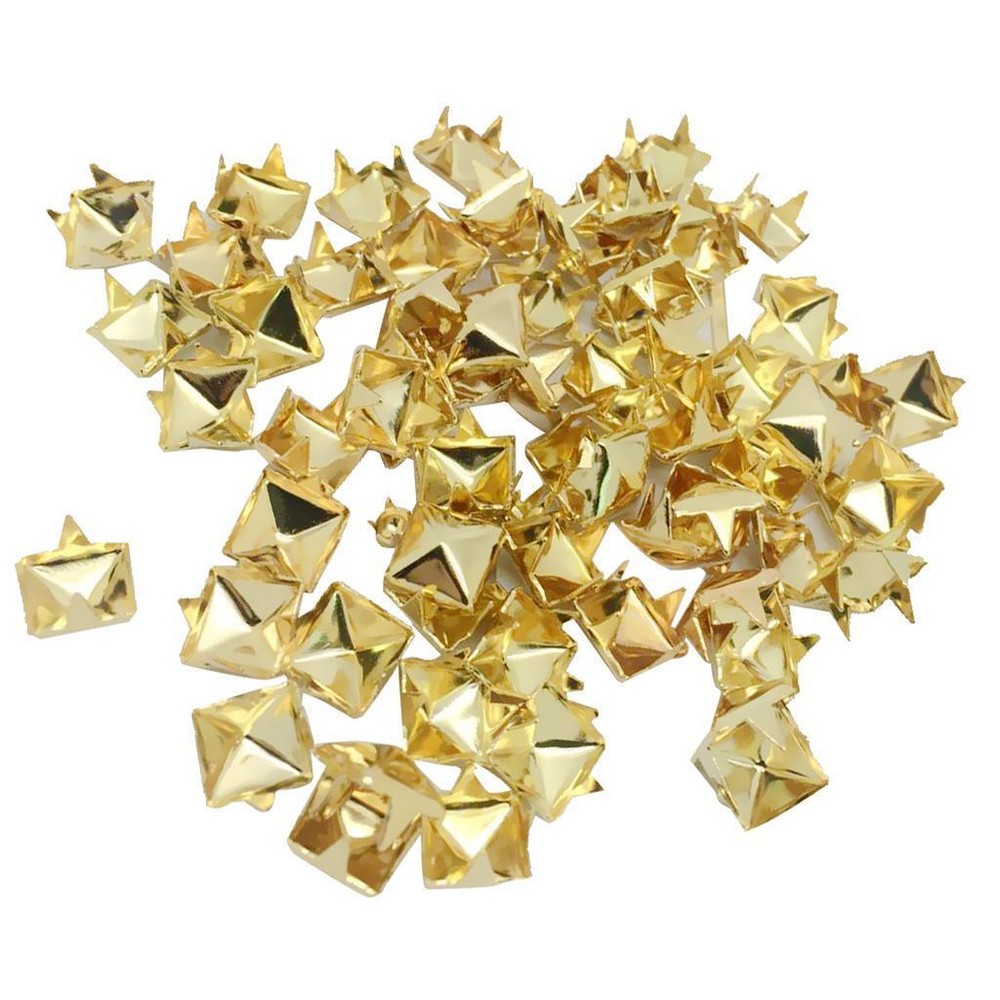 100 Pieces Threads Spots Studs 4 Prong