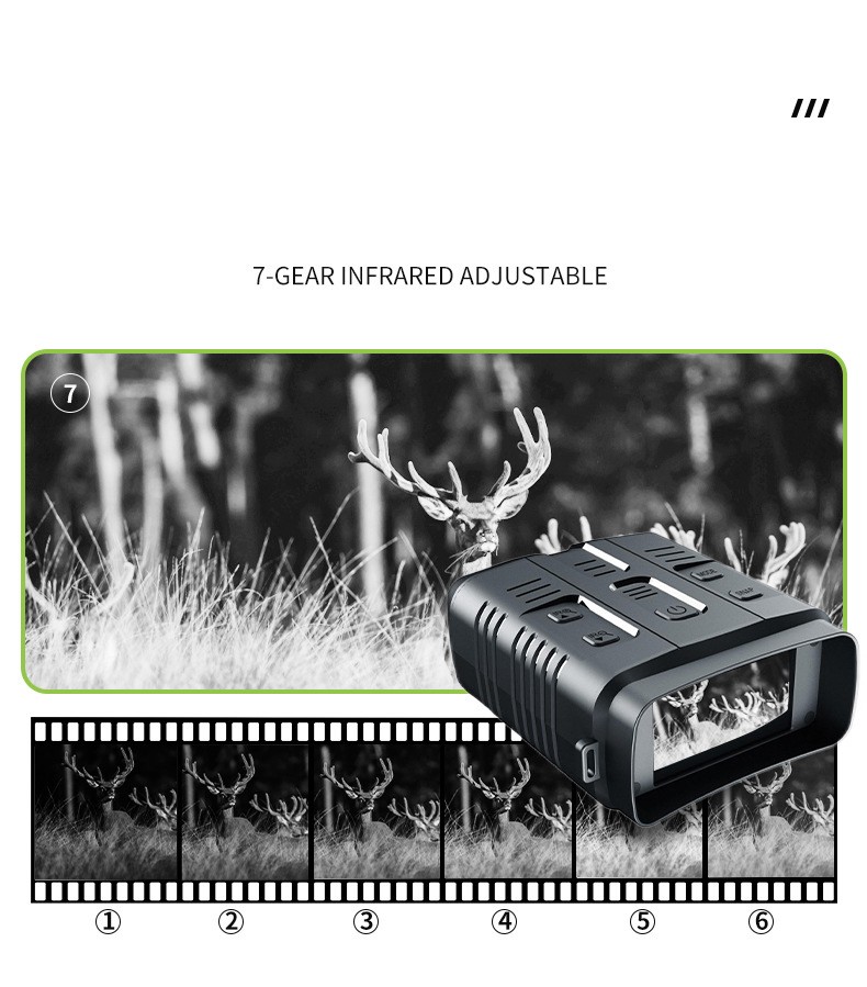 N009 3-inch TFT Screen Night-Vision Device Binoculars Observation Object Tool