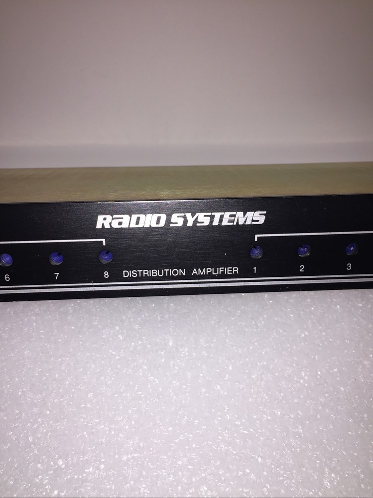 Radio Systems DA, Stereo Audio Distribution Amplifier
