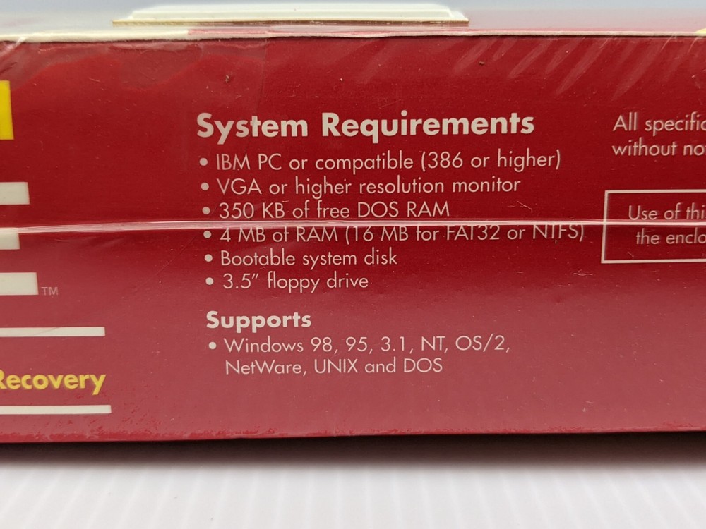 Extra Strength DiskClone & Partition It Quarterdeck: Software / VTG 1998 Windows