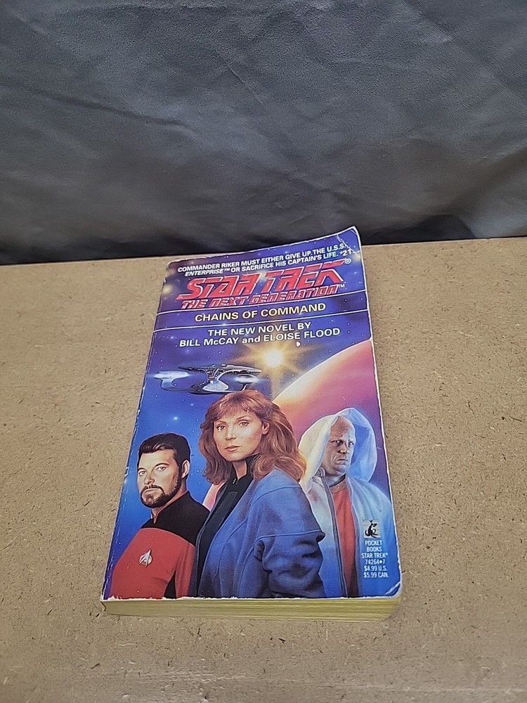 Star Trek The Next Generation Chains of Command Novel #21
