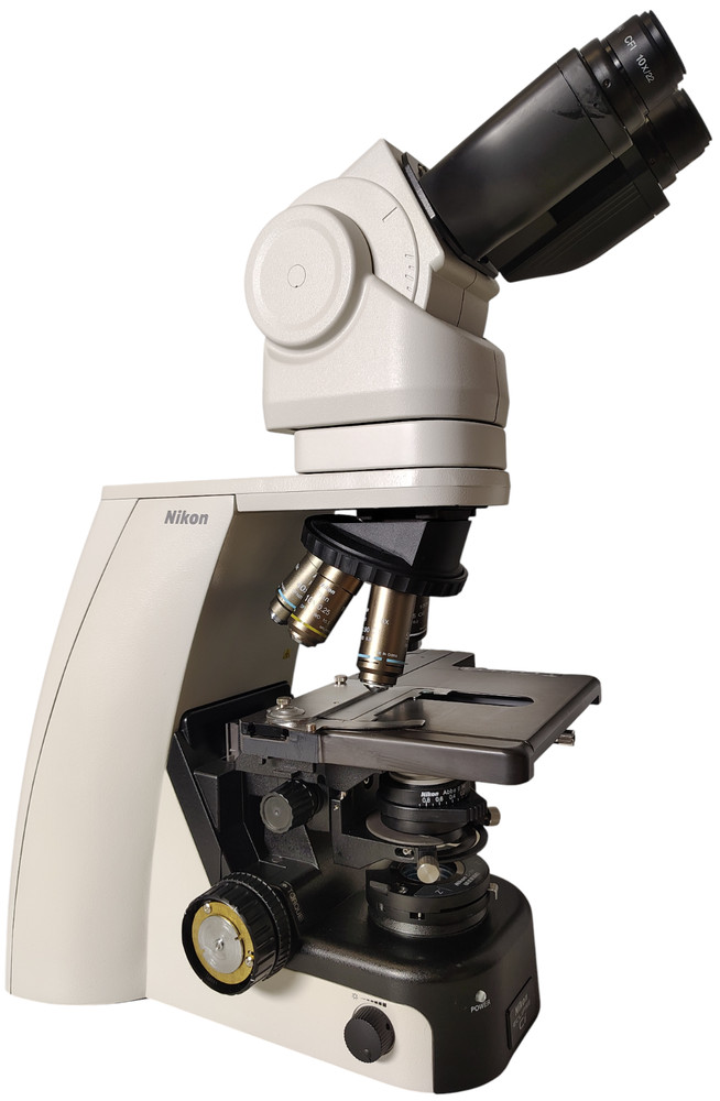Nikon Eclipse Ci-L LED Microscope with 4 Objectives 100x, 50x, 40x, 10x