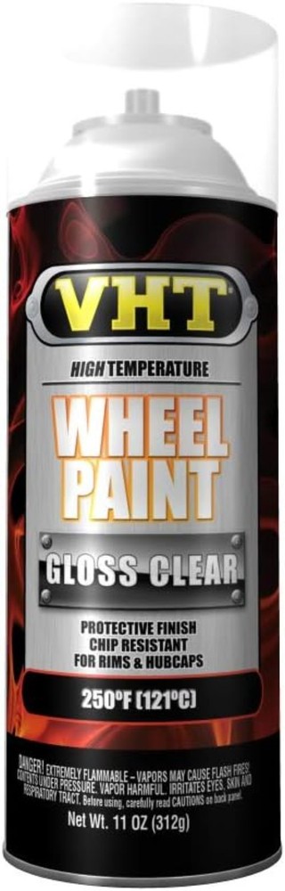 Clear Coat Wheel Paint Can - 11 oz, Gloss Clear