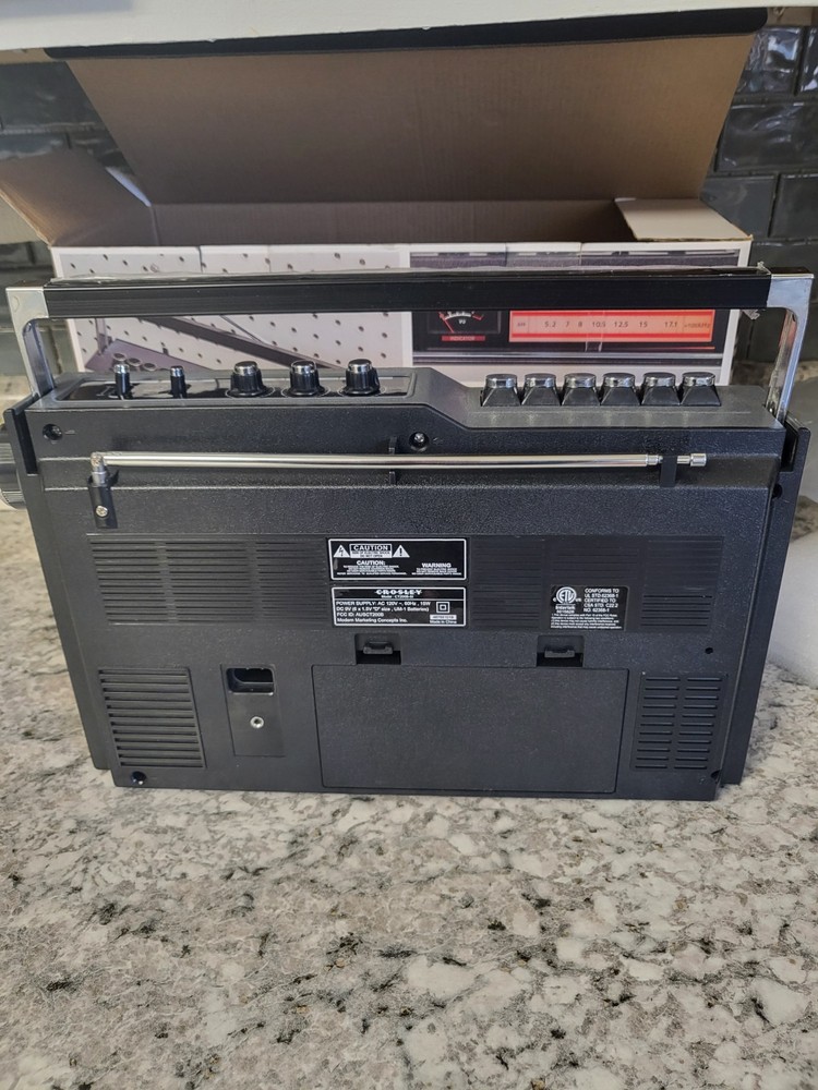 Stranger Things Crosley CT200B Cassette Bluetooth Radio Player