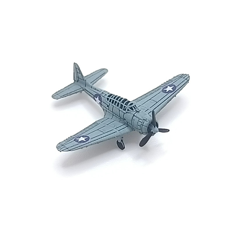 YZ Model YZ-014C 1/700 SBD-3 "Dauntless" carrier-borne dive bomber