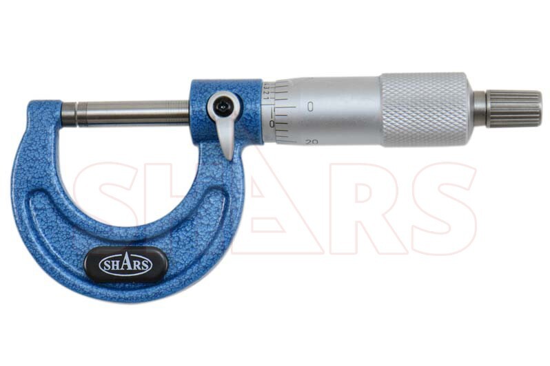 SHARS 0-4" Solid Metal Frame Micrometer Set NEW L}