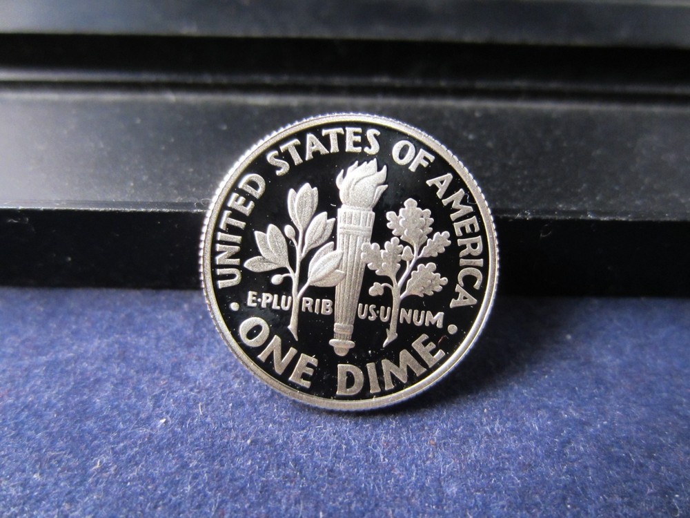 2008-S Silver Roosevelt Dime Deep Cameo Mirror Proof - Upper Grading Ranges