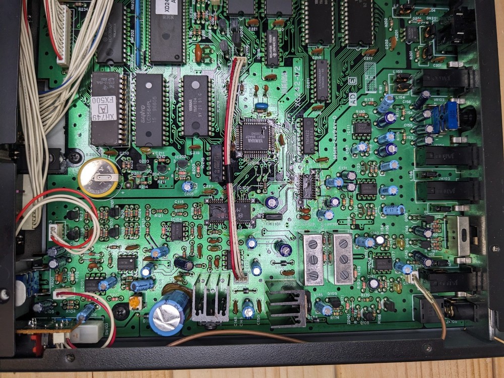 YAMAHA FX500B Multi Effects Processor w/PA1207 Adapter Tested & Working MIJ