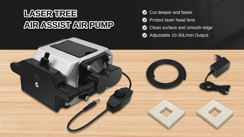 LASERTREE K60 Laser Head Module 60W Optical Power for DIY Engraving Cutting Tool