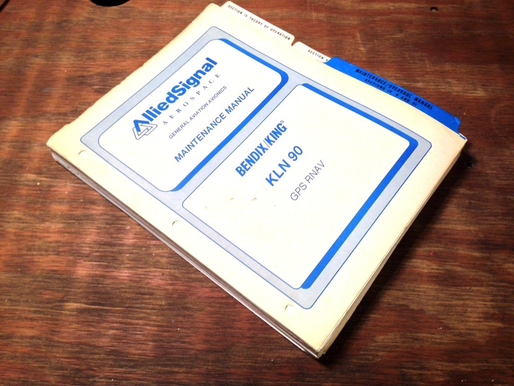 King KLN 90 Service Manual