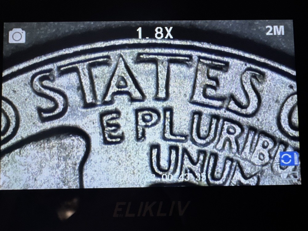 1982 D Quarter Errors In Cod We Trust' VF Condition Rim Errors Off Center Nice!