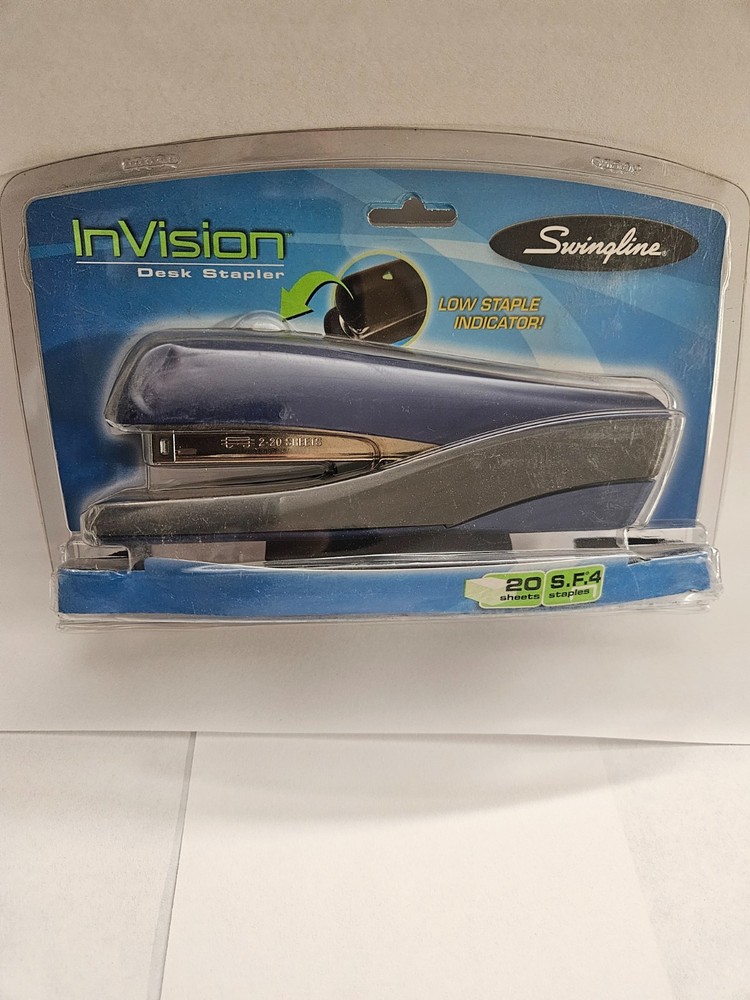 Swingline Invision Desk Stapler Low Staple Indicator / Staple Storage In Base
