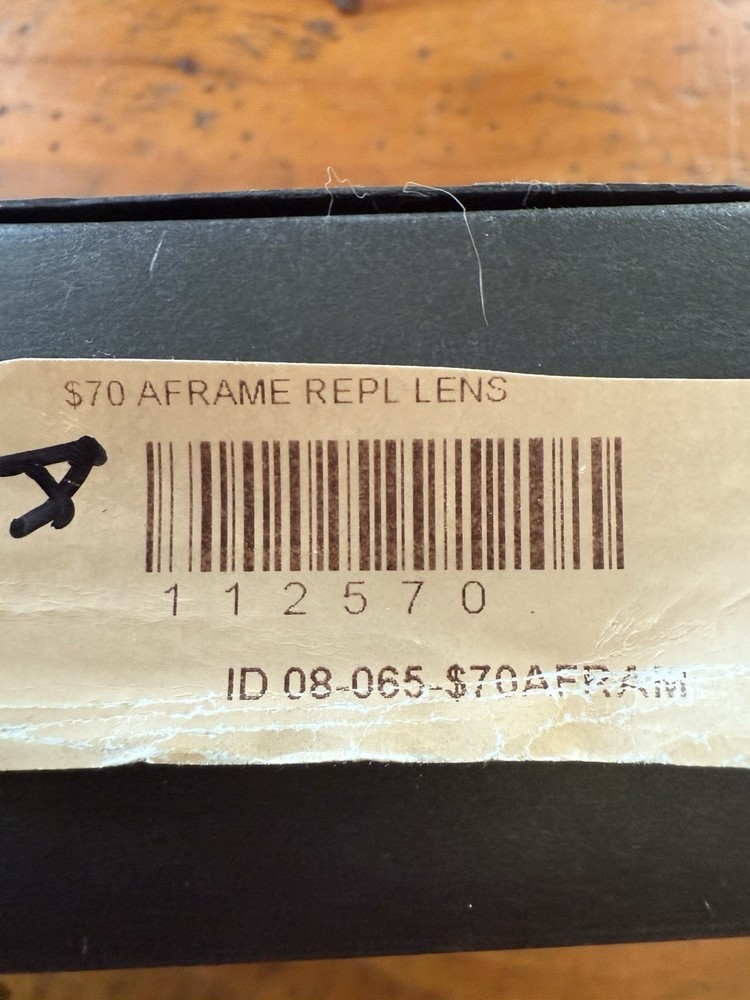 Oakley S70 A Frame Iridium replacement goggle lens