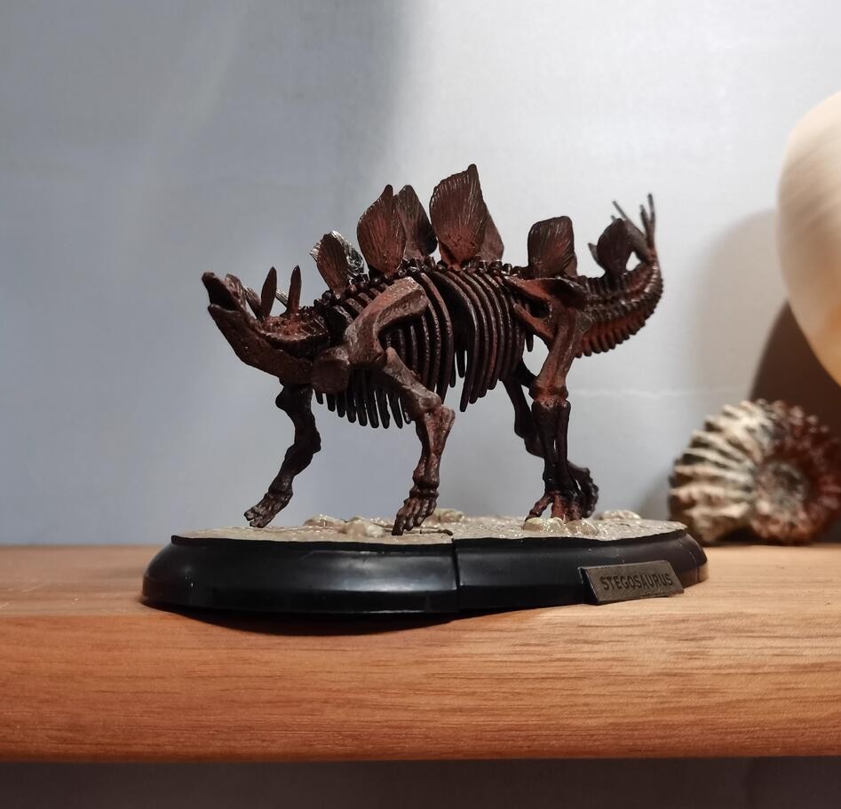 Stegosaurus Skeleton Model Dinosaur Model Statue Display Animal Model
