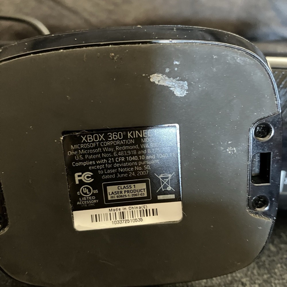 Microsoft 1414 Xbox 360 Kinect Sensor Bar With Power Cord Only