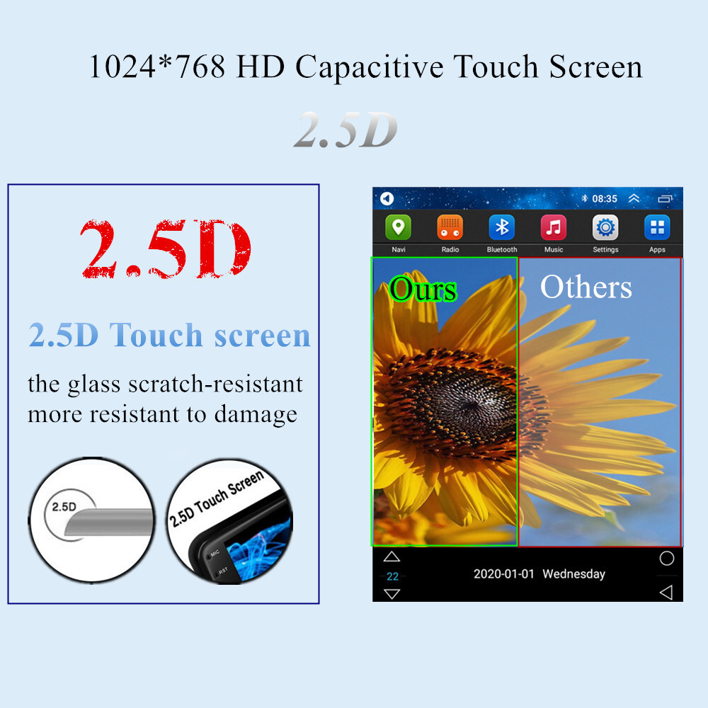 Fit For Chrysler 200 2015-2019 Android 13 Car MP5 Player Bluetooth Mirror Link
