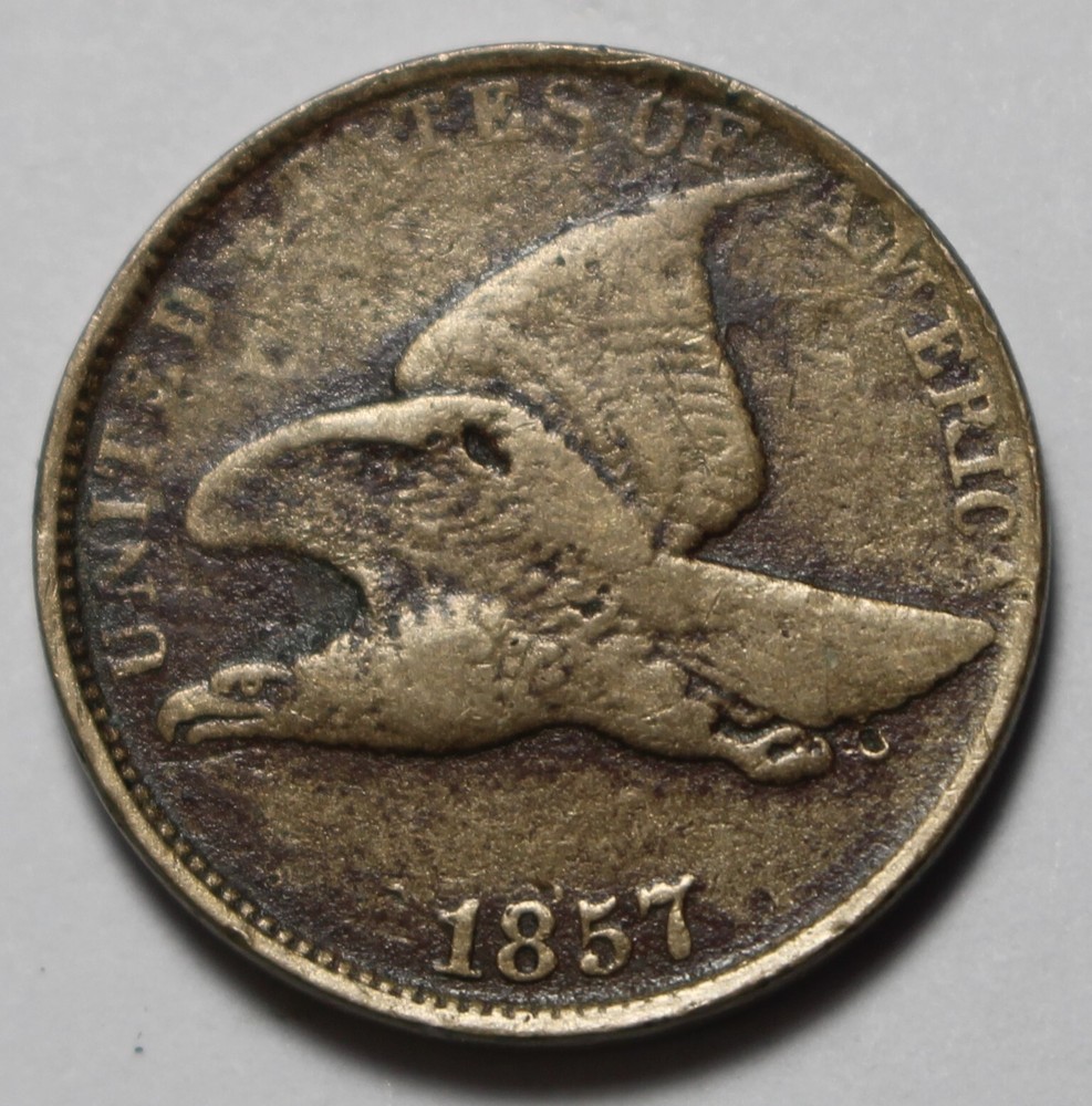 1857 Flying Eagle Cent M741