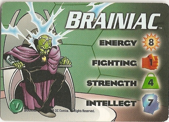 DC OVERPOWER Brainiac character - Batman Superman