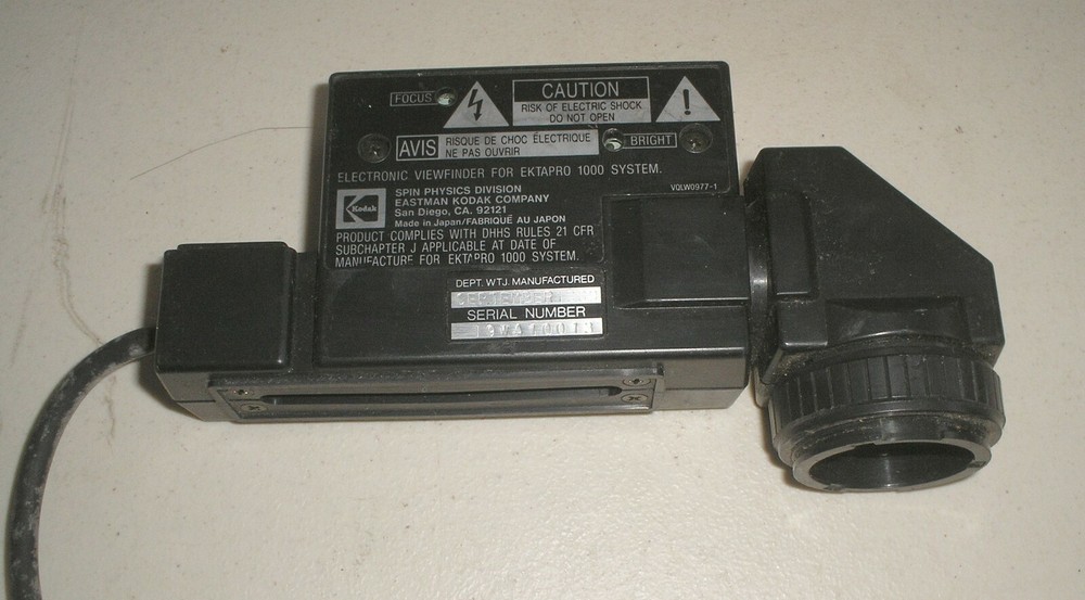 Kodak Electronic Viewfinder For Ektapro 1000 System
