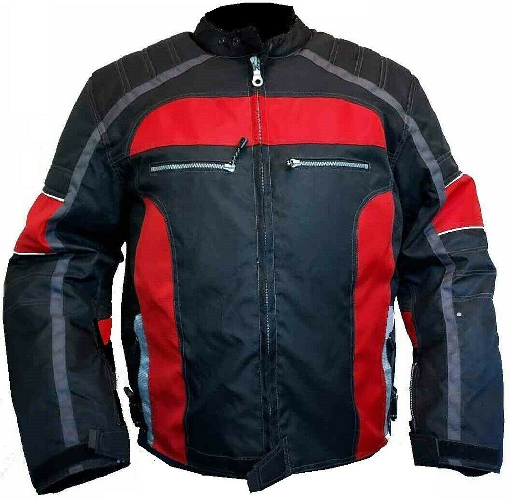 Red Motorcycle Jacket - Mens XXL